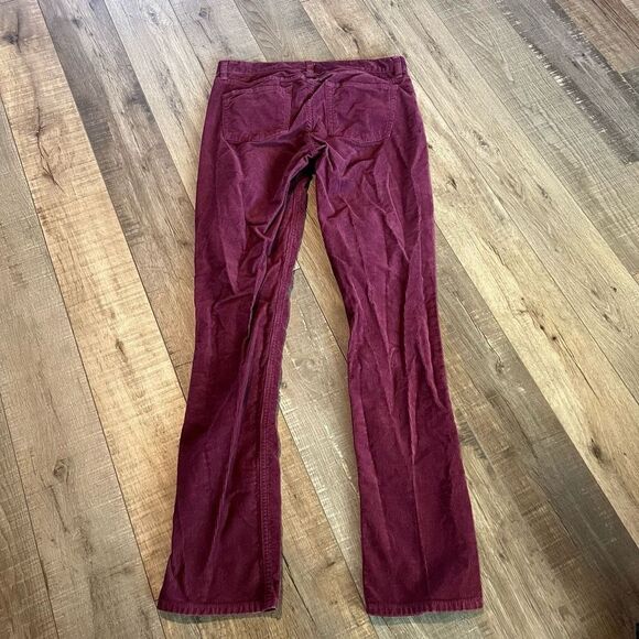 J. Crew Matchstick Maroon Corduroy Straight Leg
Pants Size25 - Picture 3 of 9